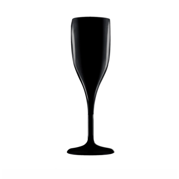 ΠΟΤΗΡΙ PP fm/38 opale flute glass black 15 cl