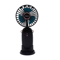 ΑΝΕΜ ΜΙΝΙ 3.5` 9CM PRMF-80697 PRIMO ΜΑΥΡΟΣ ΜΕ USB ΕΠΑΝΑΦ.