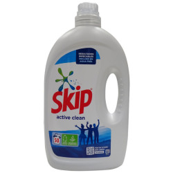 Υγρό Απορρυπαντικό Ρούχων Skip Core Clean 60μεζ. 3lt