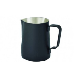 ΓΑΛΑΤΙΕΡΑ ΚΩΝΙΚΗ INOX  ΜΑΥΡΗ 600ML