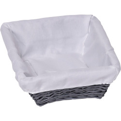 Καλάθι απλύτων bamboo 15x37x45 γκρι Καλάθι απλύτων bamboo 15x37x45 γκρι