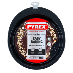 ΤΑΨΙ ΑΝΤ/ΤΙΚΟ ΣΤΡΟΓΓΥΛΟ ΚΕΙΚ PYREX Glide 22εκ ΤΑΨΙ ΑΝΤ/ΤΙΚΟ ΣΤΡΟΓΓΥΛΟ ΚΕΙΚ PYREX Glide 22εκ