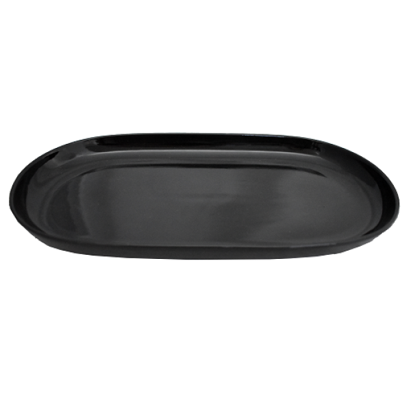 ΠΙΑΤΕΛΑ ΟΒΑΛ ΜΑΥΡΗ LUNA 30εκ.