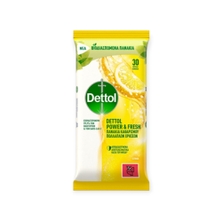 ΠΑΝΑΚΙΑ DETTOL ΑΝΤΙΒΑΚΤΗΡΙΔΙΑΚΑ 30ΤΕΜ