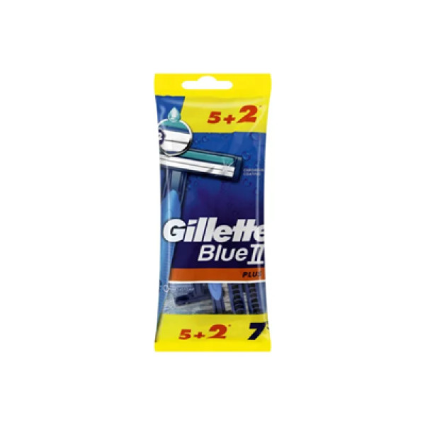 ΞΥΡΑΦΑΚΙΑ GILLETTE 7ΤΕΜ. BLUE II PLUS