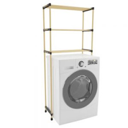 ΞΥΛΙΝΗ ΤΡΙΠΛΗ ΡΑΦΙΕΡΑ (69x28x149,5)