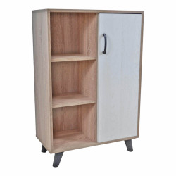 ΝΤΟΥΛΑΠΙ ΧΑΜΗΛΟ ΞΥΛΙΝΟ ΠΟΡΤΑΚΙ ΚΑΙ ΠΟΔΙΑ (60x30x90)