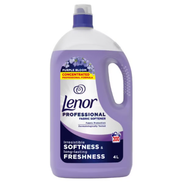 ΜΑΛΑΚΤΙΚΟ LENOR PGR PURPLE BLOOM 4LT 200ΜΕΖ