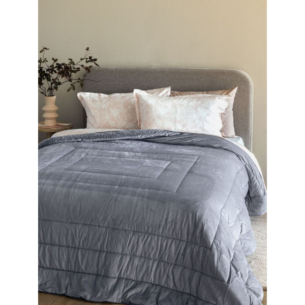 ΚΟΥΒΕΡΤΟΠΑΠΛΩΜΑ ΥΠΕΡΔ. 220Χ240 MONO ASH PALAMAIKI (ΠΡΟΣΦΟΡΑ)