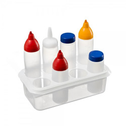 ΒΑΣΗ ΜΠΟΥΚΑΛΙΩΝ Φ60mm 6θέσεων 1473 GN 1/3 ΒΑΣΗ ΜΠΟΥΚΑΛΙΩΝ Φ60mm 6θέσεων 1473 GN 1/3