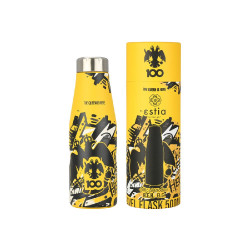 TRAVEL FLASK AEK BC THE QUEEN IS HERE  500ml