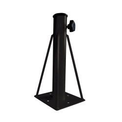 ΒΑΣΗ ΟΜΠΡΕΛΑΣ ΜΕΤΑΛΛΙΚΗ ΕΔΑΦΟΥΣ  ΜΑΥΡΗ