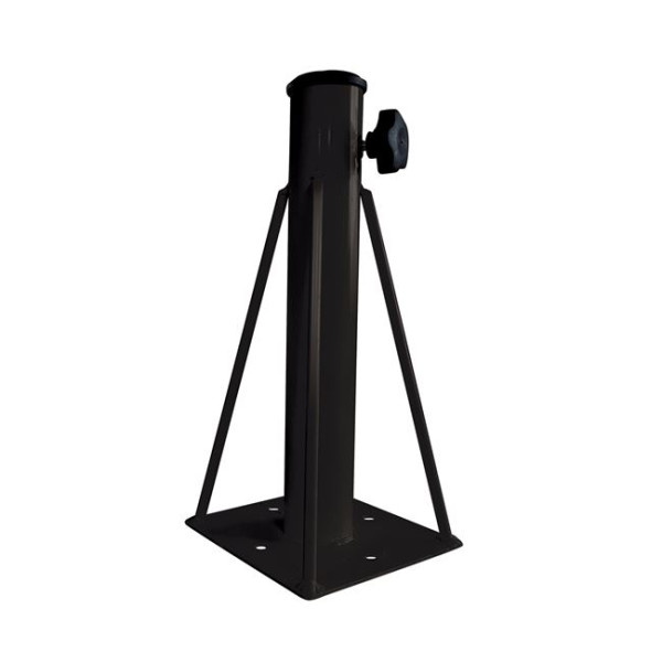 ΒΑΣΗ ΟΜΠΡΕΛΑΣ ΜΕΤΑΛΛΙΚΗ ΕΔΑΦΟΥΣ  ΜΑΥΡΗ