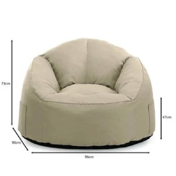 ΠΟΥΦ ΠΟΛΥΘΡΟΝΑ  100% ΑΔΙΑΒΡΟΧΟ ΥΦΑΣΜΑ ΜΠΕΖ JAZZ 