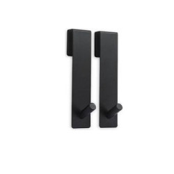 ΚΡΕΜΑΣΤΡΑΚΙ ΚΑΜΠΙΝΑΣ ΜΠΑΝΙΟΥ ΜΟΝΟ ΜΑΥΡΟ ΣΕΤ 2τεμ.