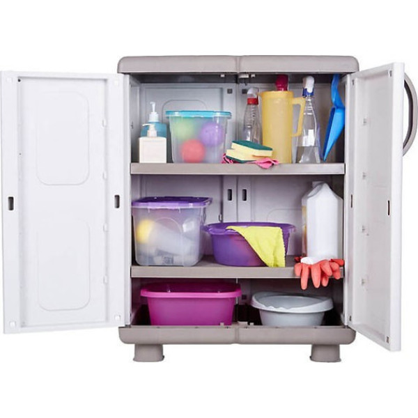 ΝΤΟΥΛΑΠΙ ΠΛΑΣΤΙΚΟ 2ΡΑΦΙΑ 73Π Χ44Β Χ96Υ(ΕΚΠΤ.-10€ ΚΟΥΤΙ)