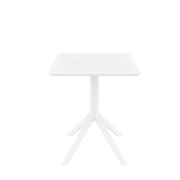ΤΡΑΠΕΖΙ ΛΕΥΚΟ PL.SKY-T 70X70CM