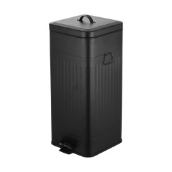 ΚΑΔΟΣ ΑΠΟΡΡ. ANTIGUA 30LT MAT ΜΑΥΡΟ