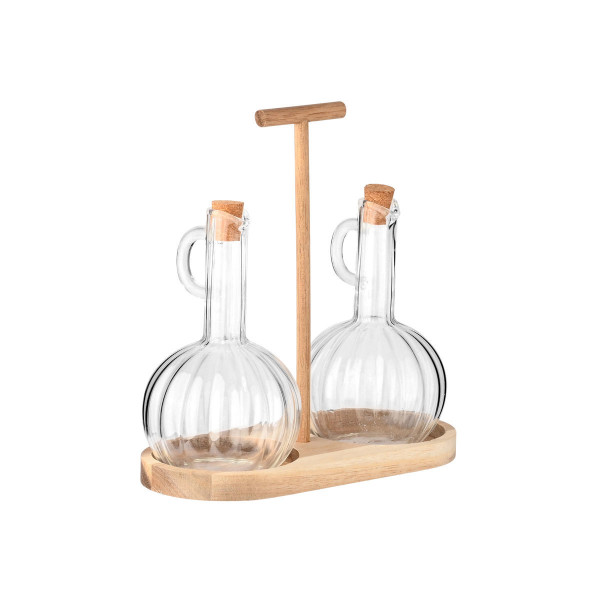 ΔΟΧΕΙΑ ΛΑΔΙ -ΞΥΔΙ ALLURE ΓΥΑΛ. ΣΕΤ 2 ME ΒΑΣΗ