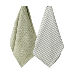 ΠΕΤΣΕΤΑ ΚΟΥΖΙΝΑΣ PICCOLO 45x65cm ΓΚΡΙ ΣΕΤ 2ΤΕΜ.