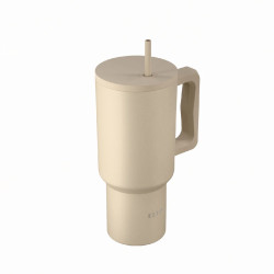 STRAW TUMBLER XL StA 900ml DUNE
