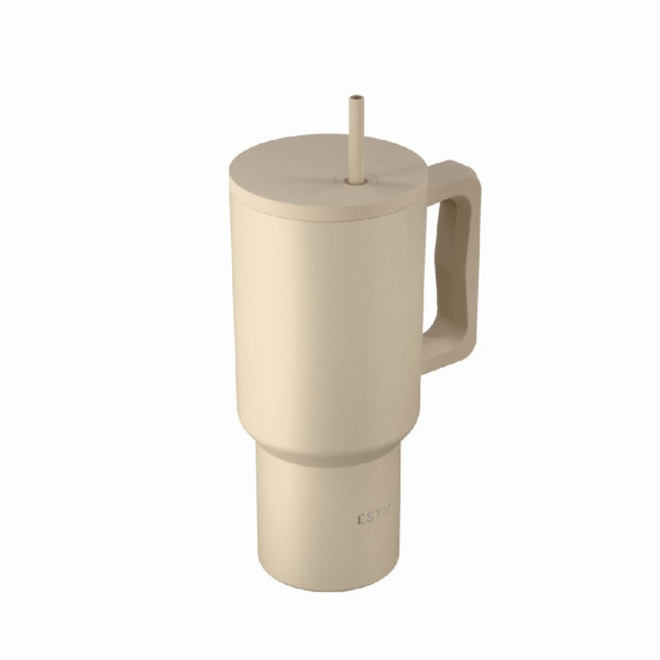 STRAW TUMBLER XL StA 900ml DUNE