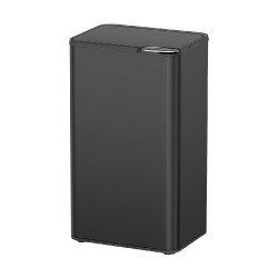 ΚΑΔΟΣ ΑΠΟΡΡΙΜΑΤΩΝ 80lt ΜΑΤ ΜΑΥΡΟΣ TAPBIN