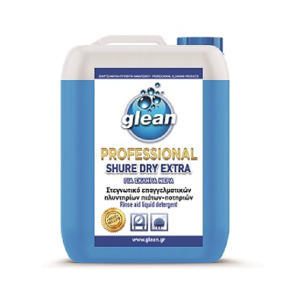 ΥΓΡΟ ΣΤΕΓ-ΙΚΟ ΠΛΥΝΤ.ΠΙΑΤΩΝ-ΠΟΤΗΡΙΩΝ SHURE DRY EXTRA 4LT