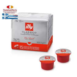 ΚΑΨΟΥΛΕΣ ESPRESSO ILLY CLASSICO 15ΤΕΜ.MITICA (ΕΚΤΠ. -5%6ΑΔΑ) ΚΑΨΟΥΛΕΣ ESPRESSO ILLY CLASSICO 15ΤΕΜ.MITICA (ΕΚΤΠ. -5%6ΑΔΑ)