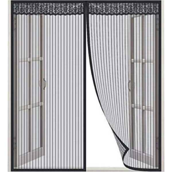 ΚΟΥΡΤΙΝΑ ΠΟΡΤΑΣ ΜΑΓΝΗΤΗ ΓΚΡΙ & ΜΠΕΖ ΧΡΩΜΑ 100Χ220ΥΨΟΣ