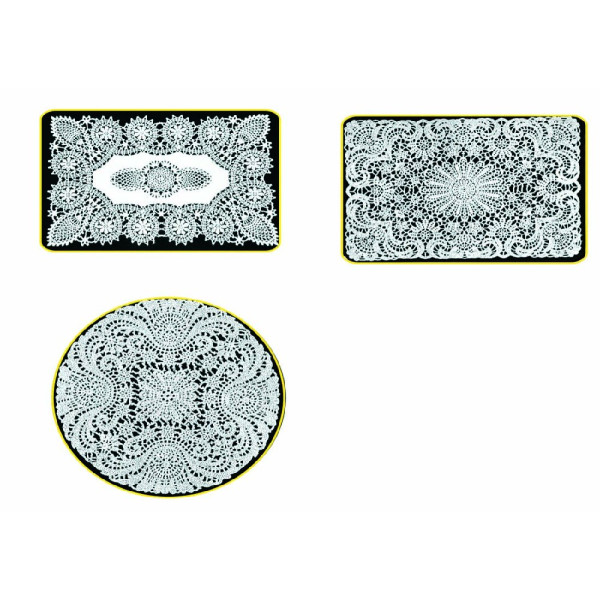 ΔΙΣΚΟΠΑΝΑ Crochet 30Χ45ΕΚ.