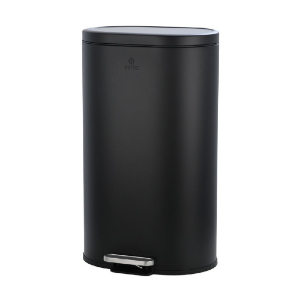 ΚΑΔΟΣ OVOID SOFT CLOSE 30LT ΜΑΥΡΟΣ