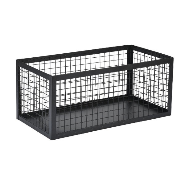 ΚΑΛΑΘΙ ΑΠΟΘ. CAGE ΜΑΥΡΟ 30x15.5x13cm