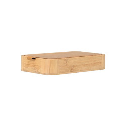 ΚΟΥΤΙ ΟΡΓΑΝΩΣΗΣ ΚΑΙ ΑΠΟΘΗΚΕΥΣΗΣ BAMBOO ESSENTIALS ΜΕ ΚΑΘΡΕΦΤΗ 23x13,50x4cm