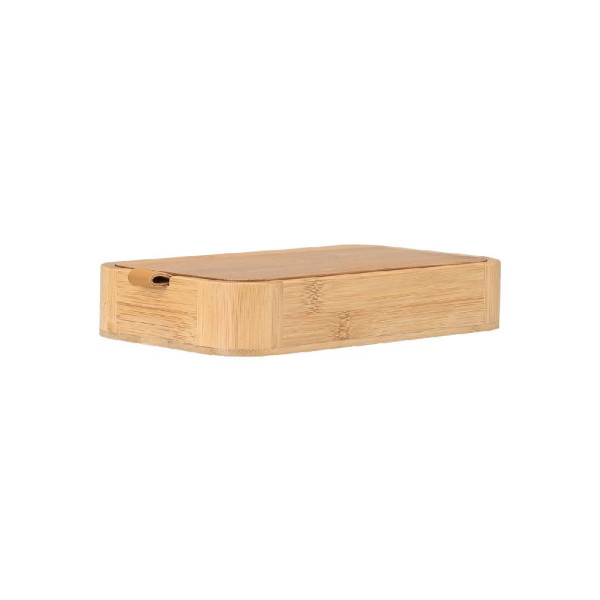 ΚΟΥΤΙ ΟΡΓΑΝΩΣΗΣ ΚΑΙ ΑΠΟΘΗΚΕΥΣΗΣ BAMBOO ESSENTIALS ΜΕ ΚΑΘΡΕΦΤΗ 23x13,50x4cm
