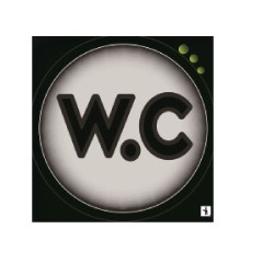 Σήμα ALU “WC σκίτσα” 9.5×9.5cm