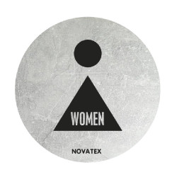 Σήμα ALU “Women” Φ10cm