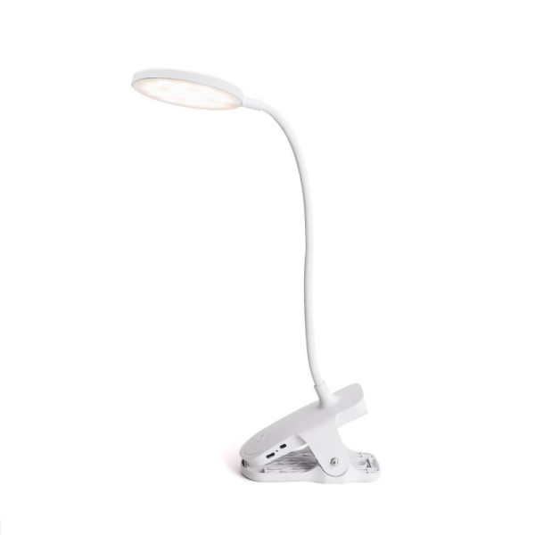 ΦΩΤΙΣΤΙΚΟ ΓΡΑΦΕΙΟΥ LED ΜΕ ΚΛΙΠ WD-6651 WEIDASI ΛΕΥΚΟ