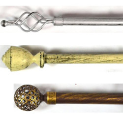 ΚΟΥΡΤΙΝΟΞΥΛΟ ΜΕΤΑΛΛΙΚΟ 22-25ΜΜ 1.60 -3.00  6ΣΧΕΔΙΑ