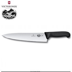 ΜΑΧΑΙΡΙ CHEF ΜΑΥΡΗ ΛΑΒΗ 25εκ.VICTORINOX FIBROX