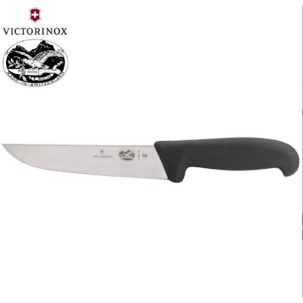 ΜΑΧΑΙΡΙ ΚΡΕΑΤΟΣ ΜΑΥΡΗ ΛΑΒΗ 18εκ.VICTORINOX FIBROX