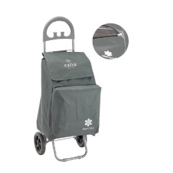 ΚΑΡΟΤΣΙ ΛΑΙΚΗΣ ECOMAX ΥΦΑΣΜ. 40LT ΓΚΡΙ