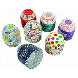 ΦΟΡΜΑΚΙΑ ΧΑΡΤΙΝΑ ΧΡΩΜΑΤΙΣΤΑ 7CM 100ΤΕΜ.