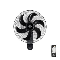 ΑΝΕΜΙΣΤΗΡΑΣ ΤΟΙΧΟΥ 45cm 75w ΜΑΥΡΟΣ ΜΕ ΤΗΛΕΧ.