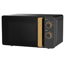 ΦΟΥΡΝΟΣ ΜΙΚΡΟΚ. OAK 700w 20lt ΜΑΥΡΟ