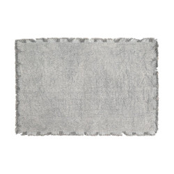 ΣΟΥΠΛΑ LOOM 33x50cm ΜΕ ΚΡΟΣΣΙΑ ΓΚΡΙ ΣΟΥΠΛΑ LOOM 33x50cm ΜΕ ΚΡΟΣΣΙΑ ΓΚΡΙ