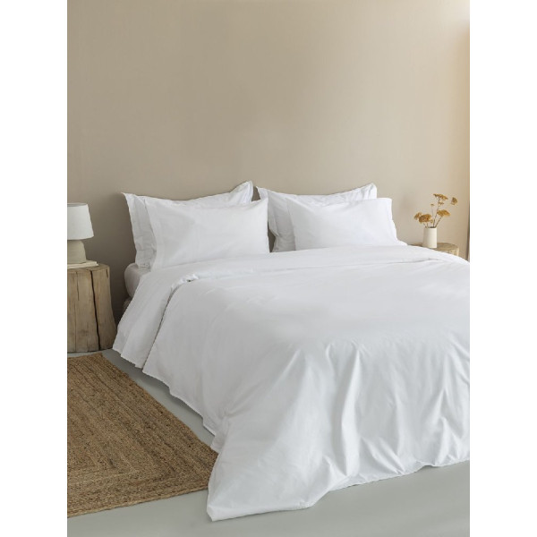 ΣΕΝΤΟΝΙΑ ΥΠΕΡΙΠΛΟ 275Χ300 ΛΕΥΚΟ PLAIN PLUTO PALAMAIKI