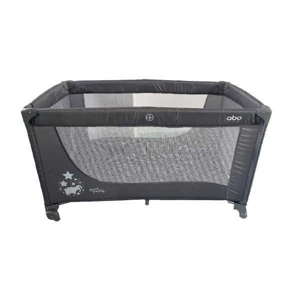 ΠΑΡΚΟΚΡΕΒΑΤΟ ΠΤΥΣΟΜΕΝΟ ΑΒΟ ΓΚΡΙ 125X65X73 CM