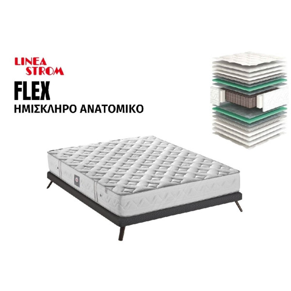 ΣΤΡΩΜΑ ΑΝΑΤΟΜΙΚΟ FLEX ALL INCLUSINE 120X200 LINEA STROM