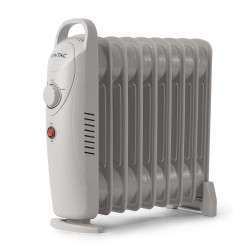 ΚΑΛΟΡΙΦΕΡ Mini Λαδιου με 9 Φέτες 1000W Entac